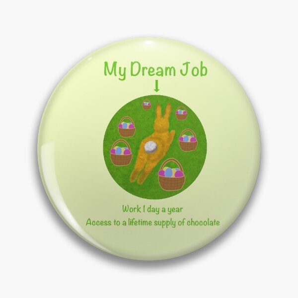 Item preview, Easter Bunny Dream Job original  designed and sold by Imemewell.