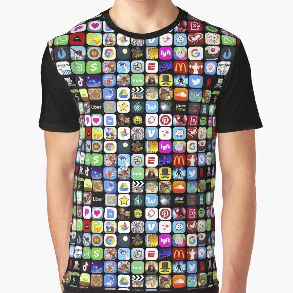 Wall of apps. Graphic T-Shirt