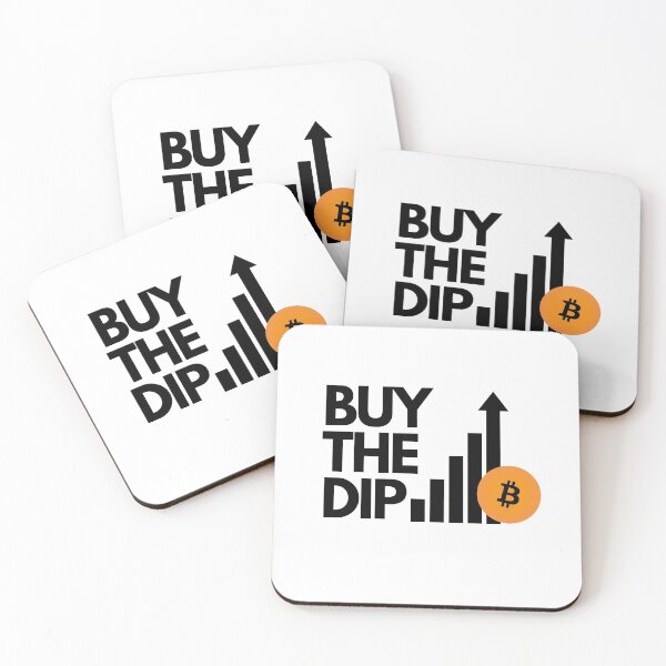 Item preview, Buy the dip - bitcoin designed and sold by MerlinTea.