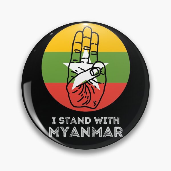 Item preview, I Stand With Myanmar designed and sold by IntegrityDesign.
