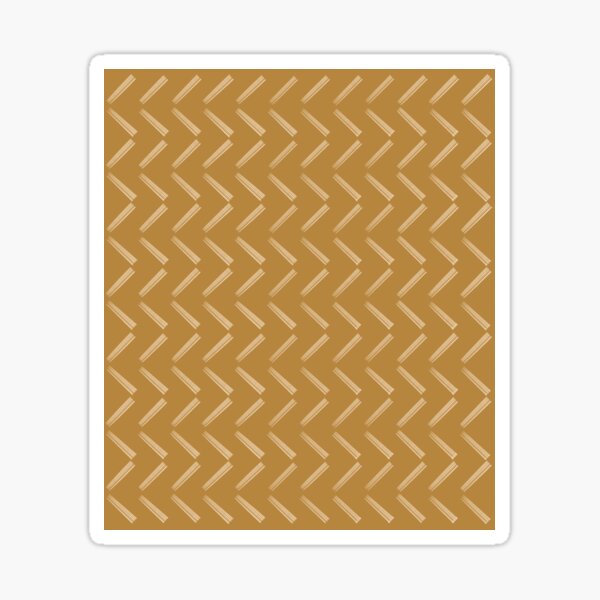 Item preview, Yellow Ochre Stripe Chevrons  designed and sold by OneThreeSix.