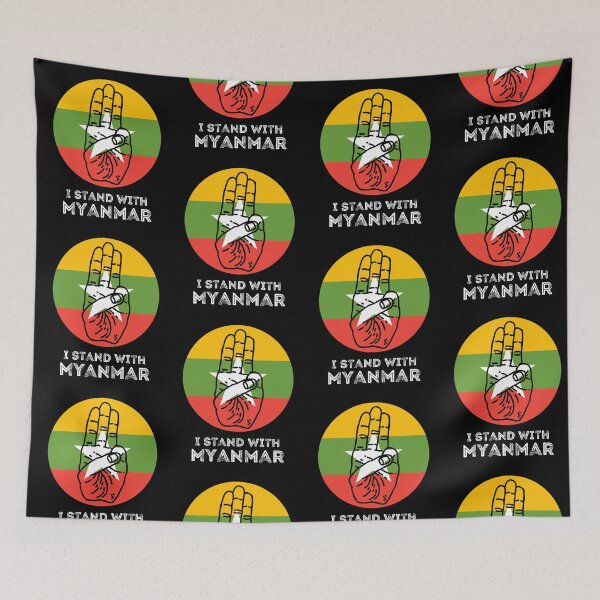 Item preview, I Stand With Myanmar designed and sold by IntegrityDesign.