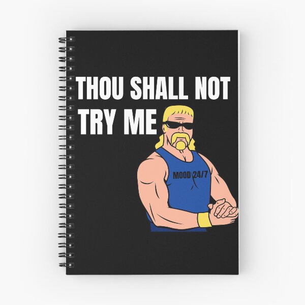 Item preview, Thou Shall Not Try Me Mood 24 7 Funny Desgin designed and sold by KLINESTORE.