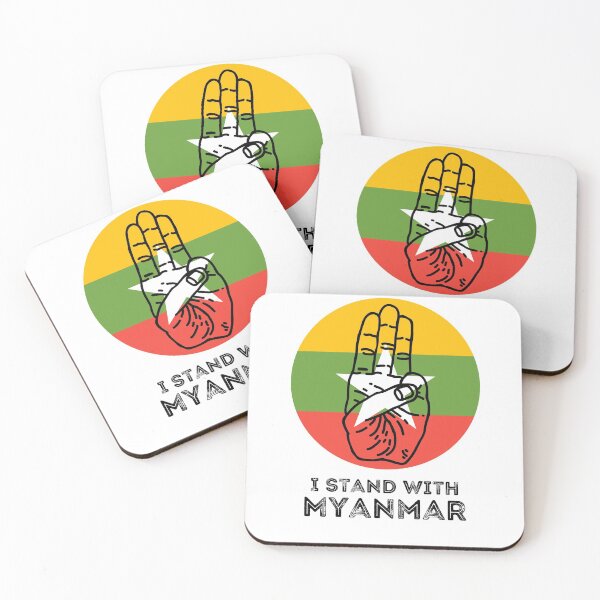 Item preview, I Stand With Myanmar designed and sold by IntegrityDesign.
