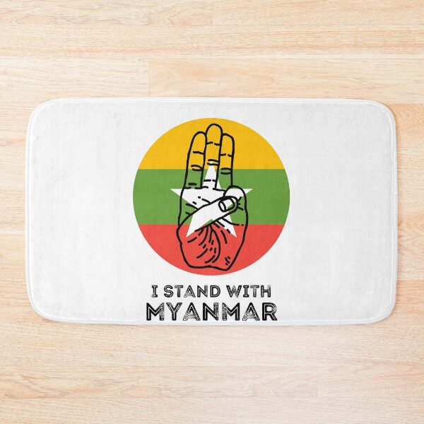 Item preview, I Stand With Myanmar designed and sold by IntegrityDesign.