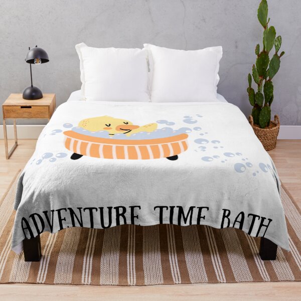 Item preview, Yellow Rubber Ducky bathing in a bath tub- For Summer designed and sold by NikitaAg.