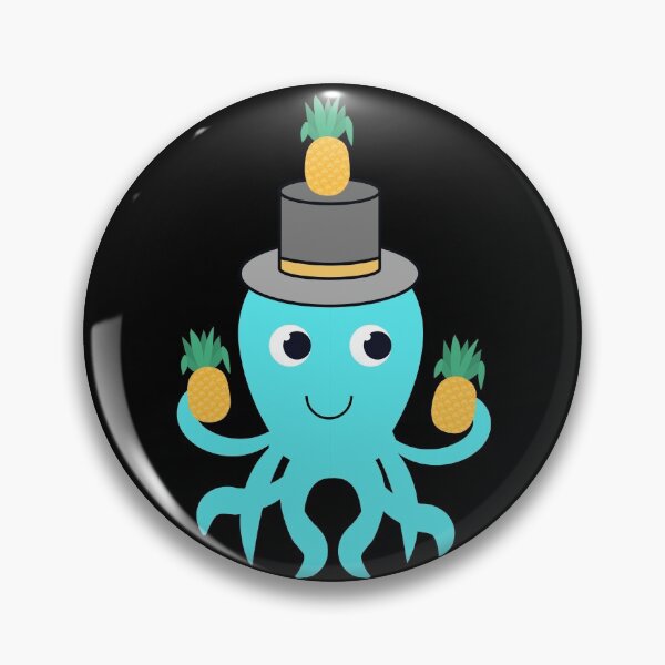 Item preview, Pineapple Octopus designed and sold by SunfullyYours.