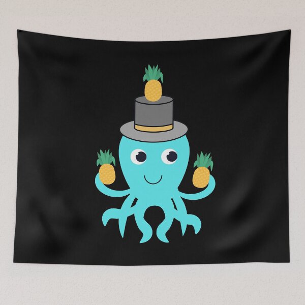 Item preview, Pineapple Octopus designed and sold by SunfullyYours.