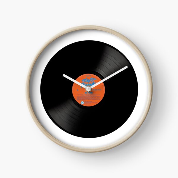 DAFT DA FUNK VINYL Clock