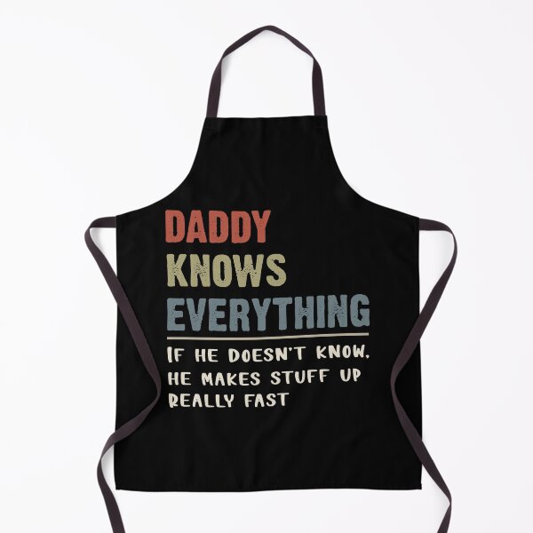Artikelvorschau, Papa weiß alles, wenn er es nicht weiß, er macht Sachen wirklich schnelles Geschenk für Papa entworfen und verkauft von honeyandcotton.