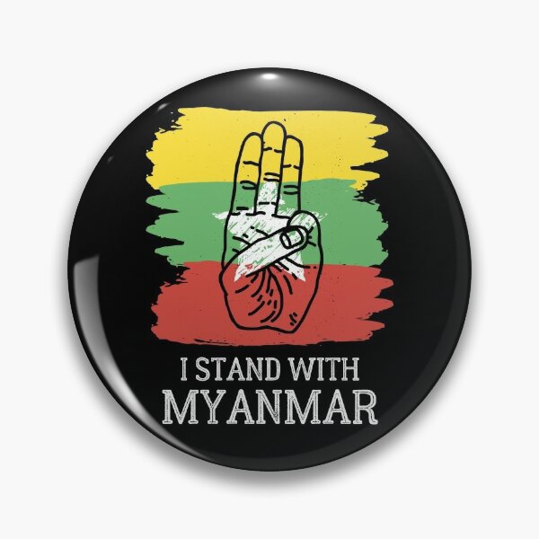 Item preview, I Stand With Myanmar designed and sold by IntegrityDesign.