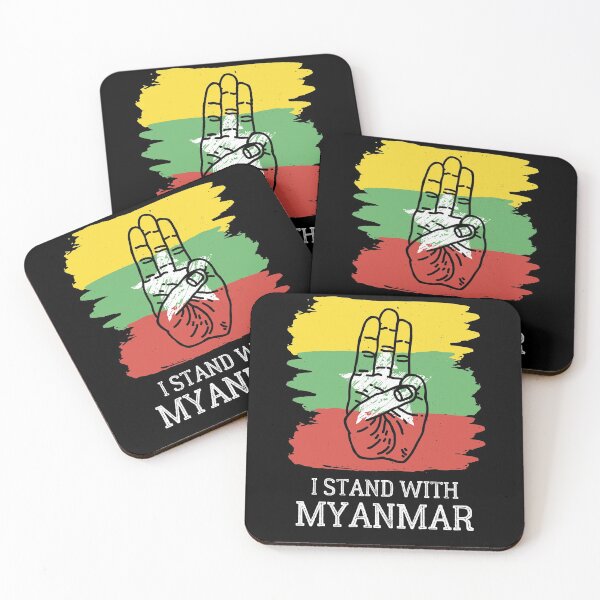 Item preview, I Stand With Myanmar designed and sold by IntegrityDesign.