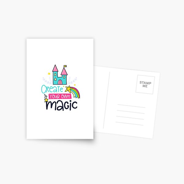 Create your own Magic Postcard