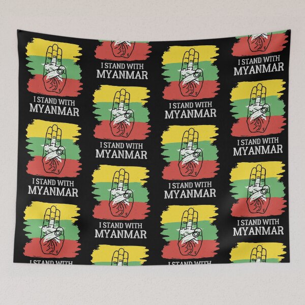Item preview, I Stand With Myanmar designed and sold by IntegrityDesign.