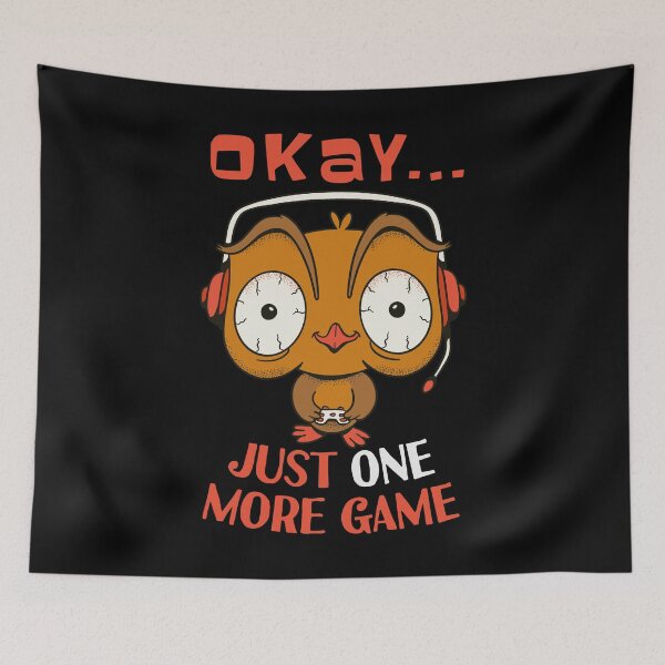 Item preview, Night Owl Gamer Just One More Game designed and sold by Frosty1489.