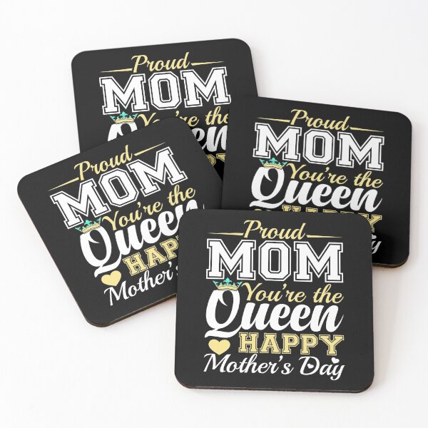 Item preview, Proud Mom You’re Queen Happy Mother’s day designed and sold by TshirtStoreBD24.