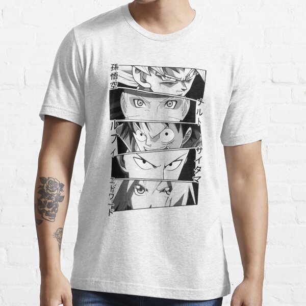 Camiseta de anime Camiseta esencial