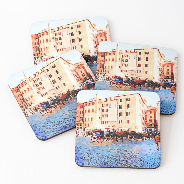Item preview, Roma: square with people designed and sold by Giuseppe Cocco.