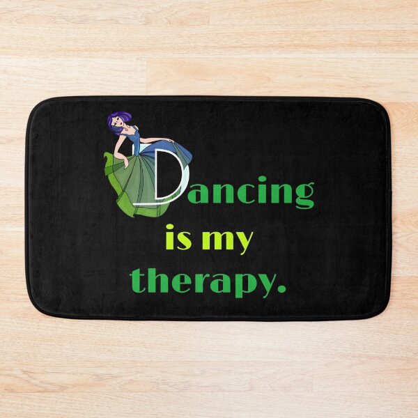 Item preview, cute dancing quote. dancing is my therapy, flamenco designed and sold by doctors-apparel.