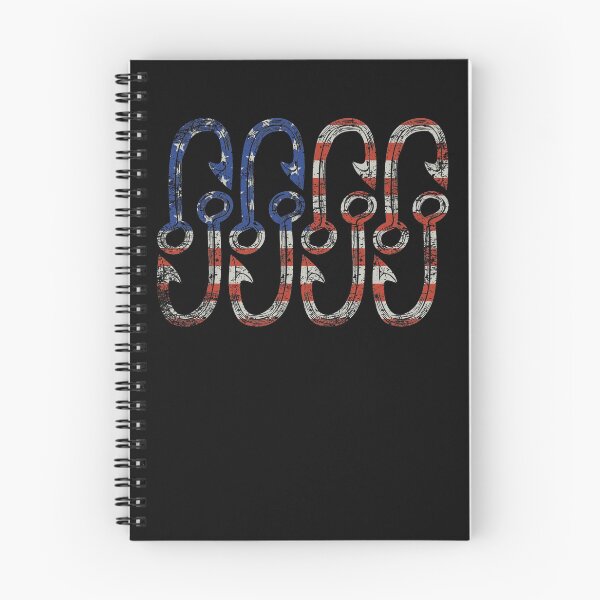 Item preview, American Fishing USA Flag fish hooks Proud American Flag Patriotic July 4th designed and sold by pearlindustries.
