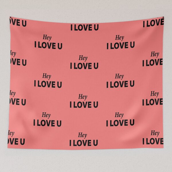 Item preview, hey i love u designs designed and sold by Yuninabil01.