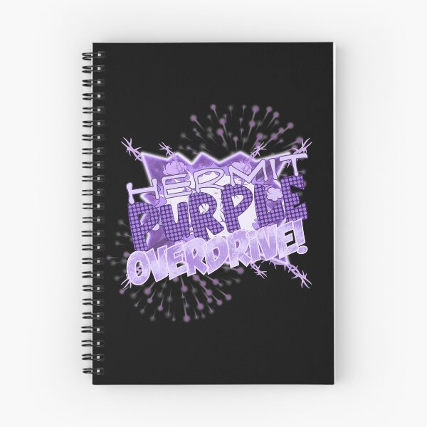 Item preview, Purple Hermit Stand (Design #1 - on Black) designed and sold by epinkb.