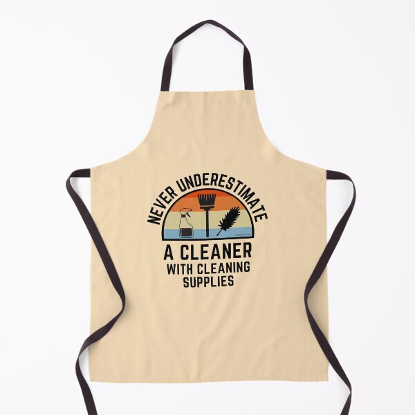 Item preview, Cleaner With Cleaning Supplies Spray Bottle Broom Duster Housekeeping Humor designed and sold by SavvyCleaner.