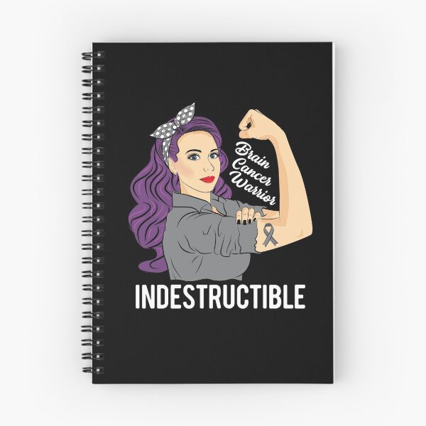 Item preview, Brain Cancer Warrior Indestructible Awareness Support designed and sold by ZNOVANNA.