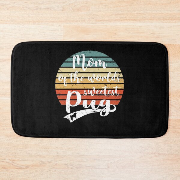 Item preview, Dog Lover Pug I Love Mops Mom Retro Gift designed and sold by besTmanuFacture.