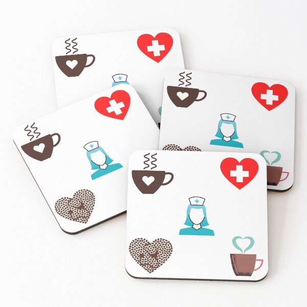 Item preview,  Nurse Drinking Coffee designed and sold by Vibing-Right.