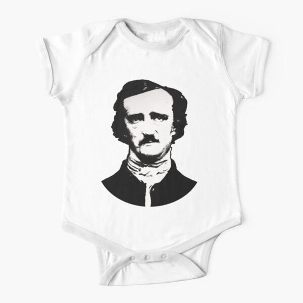 Edgar Allan Poe Baby Body Kurzarm