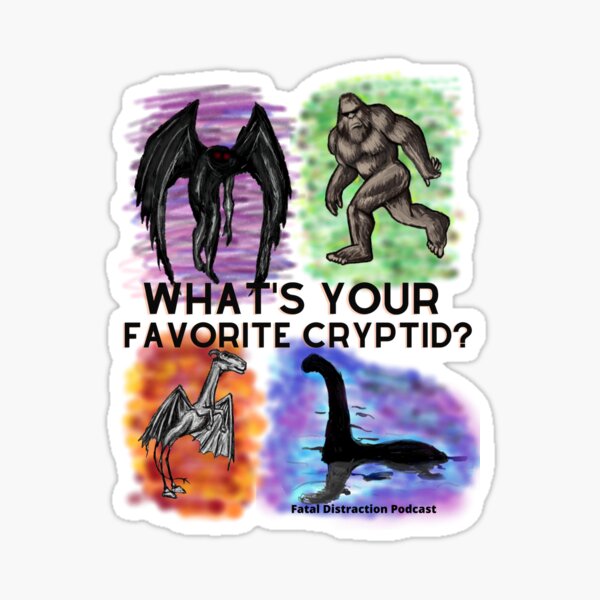 Favorite Cryptid Sticker