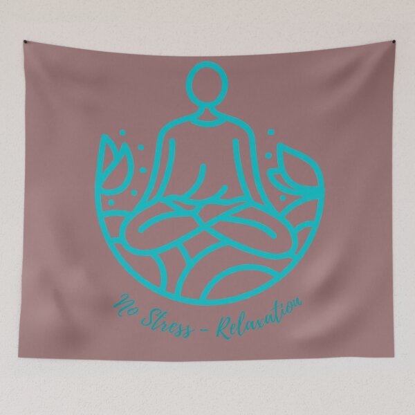 Item preview, # 69- Buddha, taupe color. A relaxed design to stay zen - Kook Art designed and sold by KookArt.
