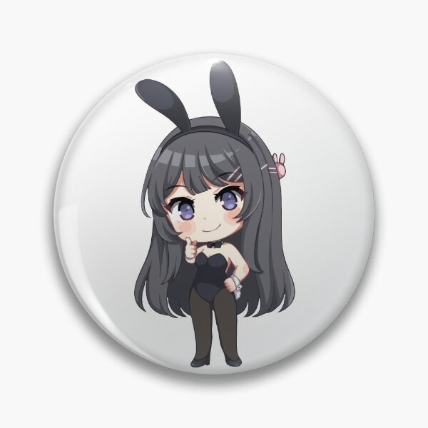 Item preview, Mai Sakurajima Bunny Girl Chibi designed and sold by Nerd189.