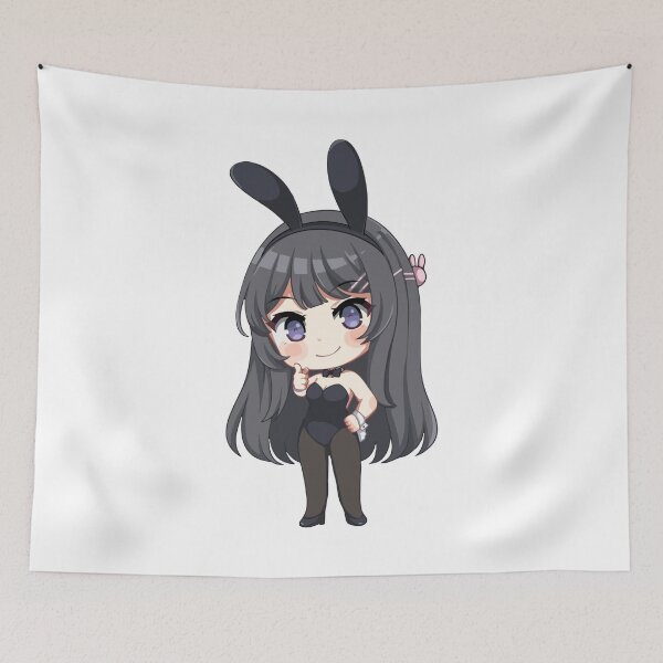 Item preview, Mai Sakurajima Bunny Girl Chibi designed and sold by Nerd189.
