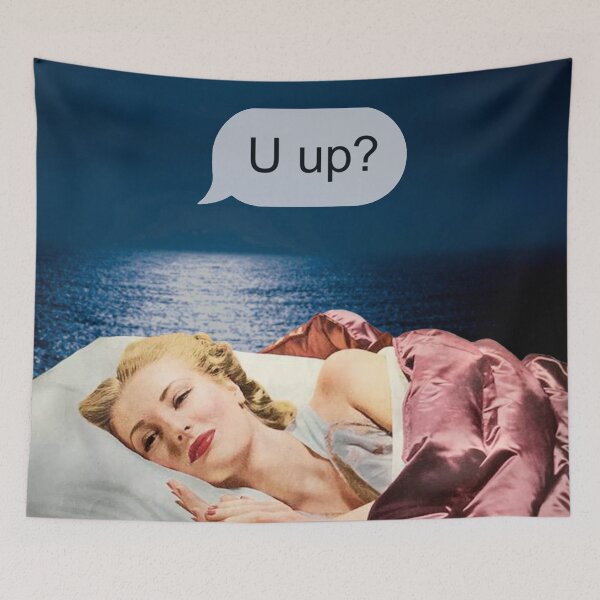 Item preview, U up? Late night text designed and sold by MsGonzalez.