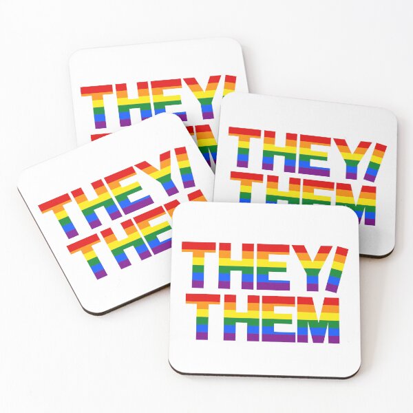 Item preview, Large Rainbow They/Them designed and sold by JtownGSA.