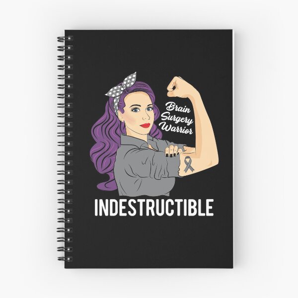 Item preview, Brain Surgery Warrior Indestructible Awareness Support designed and sold by ZNOVANNA.