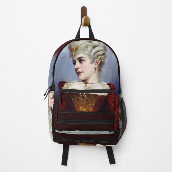 Item preview, Portrait Of A Young Beauty by Moritz Stifter Old Masters Classical Art Reproduction designed and sold by Xzendor7 Digital Art Creations.