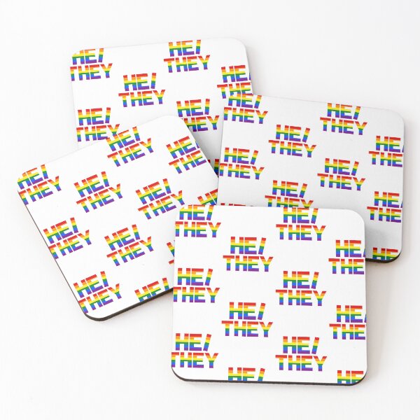 Item preview, Small Rainbow He/They designed and sold by JtownGSA.