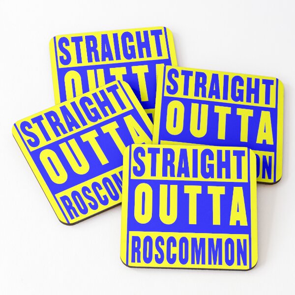 Item preview, straight outta roscommon - gold designed and sold by fooleproof.