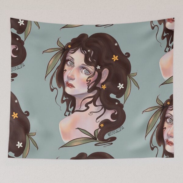 Item preview, Romanticism Shakespeare inspire Ophelia / nymph  designed and sold by Bekka Luna.