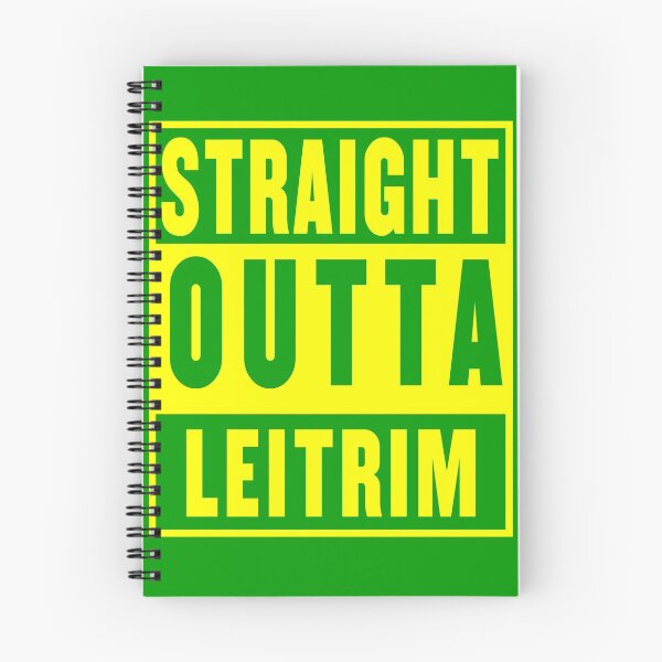 Item preview, straight outta leitrim - gold designed and sold by fooleproof.