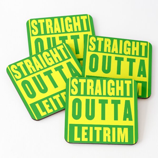Item preview, straight outta leitrim - gold designed and sold by fooleproof.