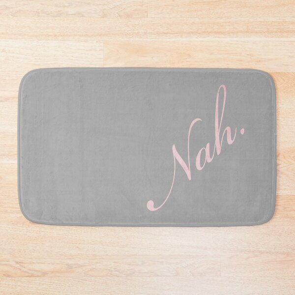 Item preview, Nah. (pink marble) designed and sold by JennieCarolina.