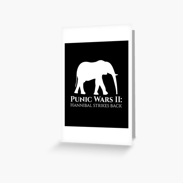 Punic Wars II - Hannibal Strikes Back Greeting Card