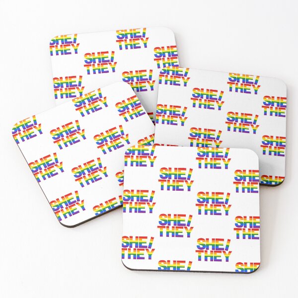 Item preview, Small Rainbow She/They designed and sold by JtownGSA.