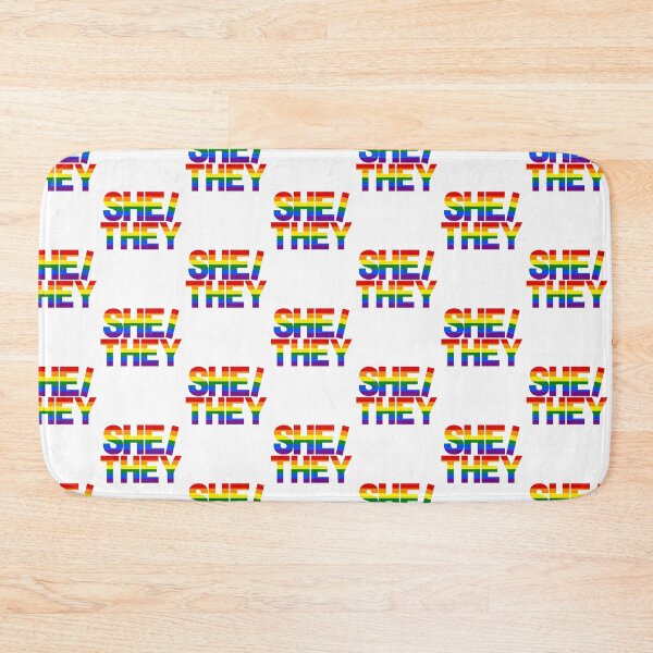 Item preview, Small Rainbow She/They designed and sold by JtownGSA.