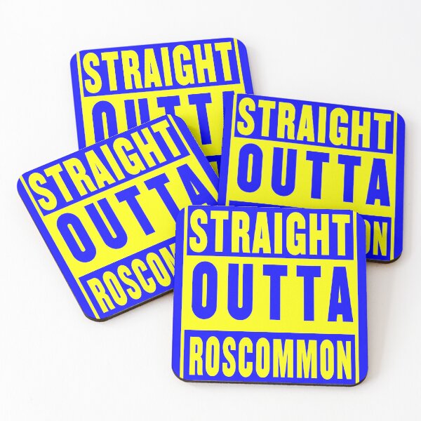 Item preview, straight outta roscommon - blue designed and sold by fooleproof.