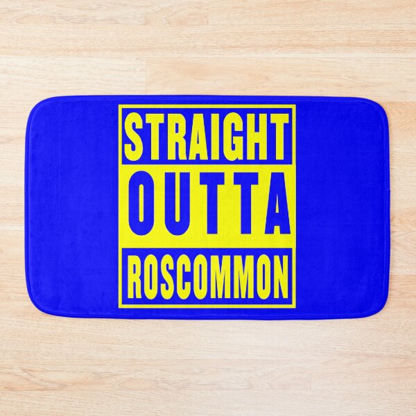 Item preview, straight outta roscommon - blue designed and sold by fooleproof.